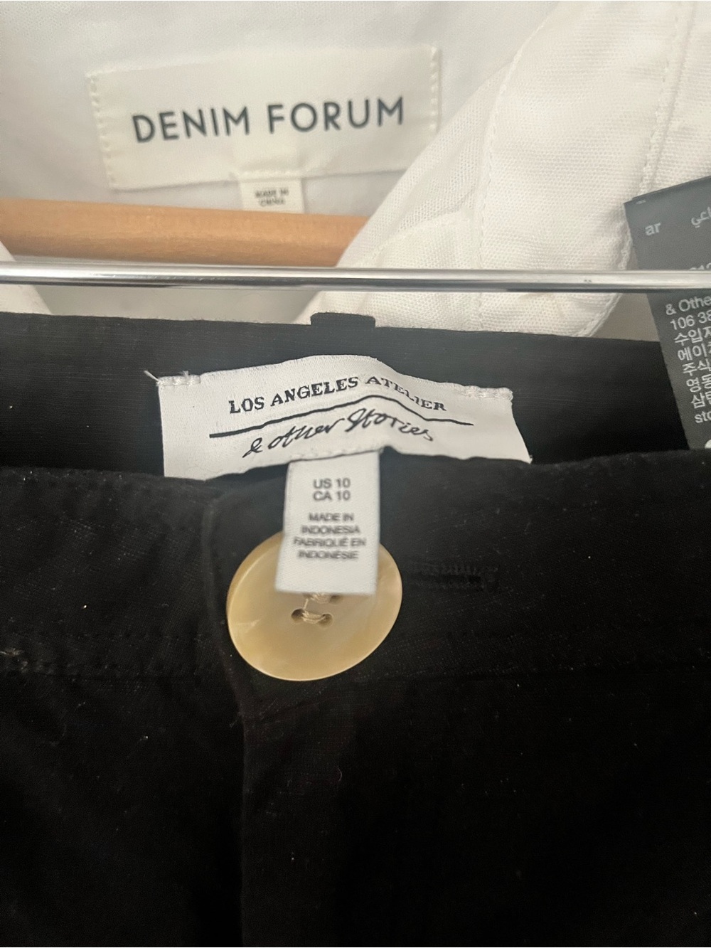 & Other Stories Black lightweight trousers - Picture 5 of 8